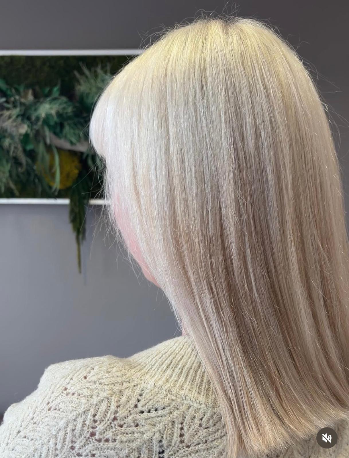 Détail d’une réalisation coiffure de l’Atelier d’Angela